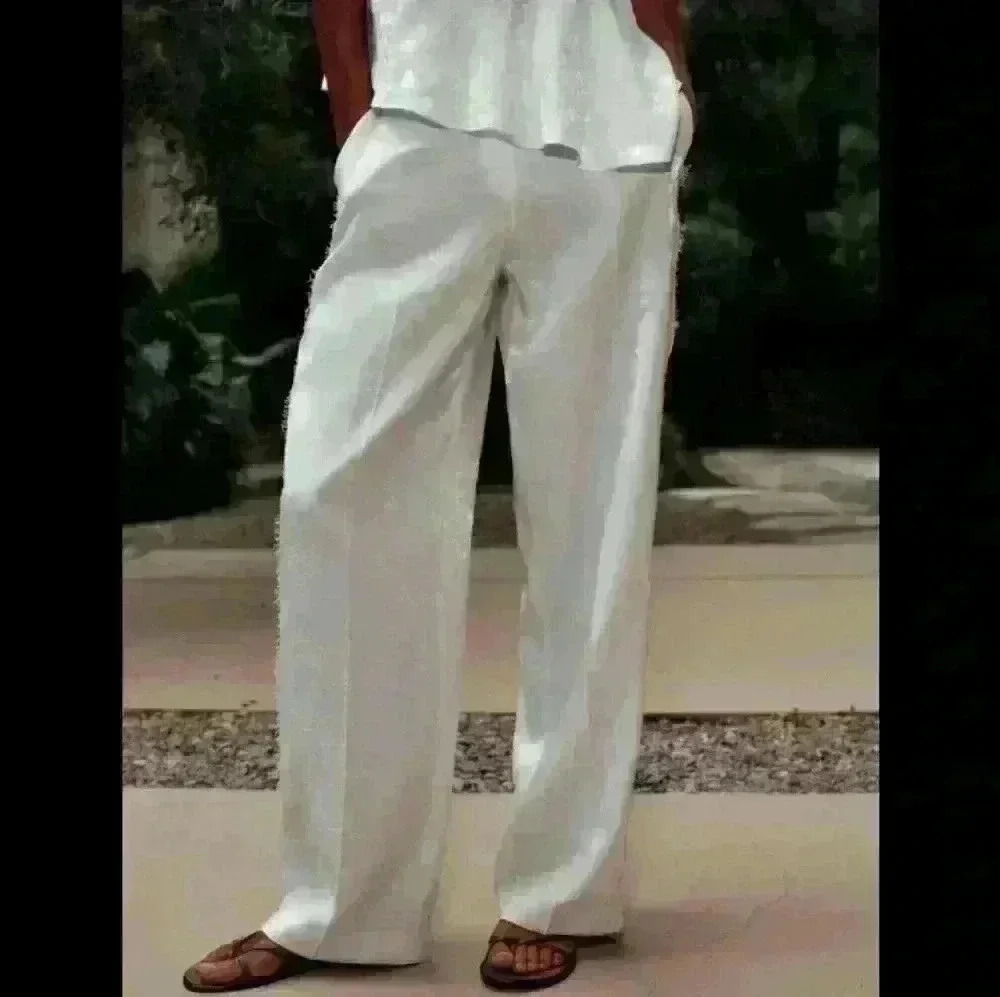 NWT Zara sexy cocktail trendy straight leg party wedding office pant trouser M